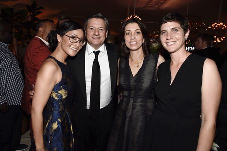 Moira Demos, Ted Sarandos, Lisa Nishimura, and Laura Ricciardi