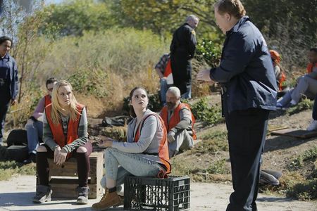 Vanessa Marano, Gary Kraus, and Sarah Stouffer in Switched at Birth (2011)