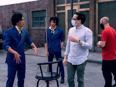 John Cho, Allan Poppleton, Greg Jardin, and Jason Li in Cowboy Bebop: The Lost Session (2021)