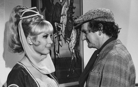 Barbara Eden and Arthur Malet in I Dream of Jeannie (1965)