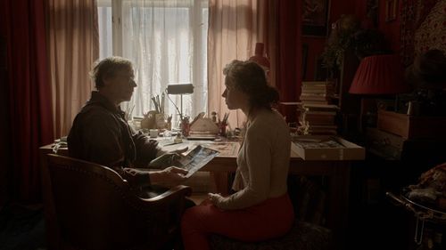 Karel Roden and Marie Málková in Fotograf (2015)