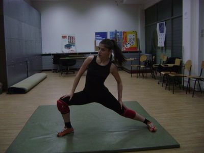 Stage Fighting and acrobatics
