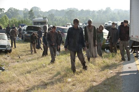 Dan Riker and Ashleigh Jo Sizemore in The Walking Dead (2010)