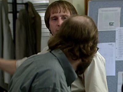 Bjarne Mädel and Stefan Lampadius in Stromberg (2004)