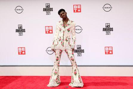 Lil Nas X at an event for BET Awards 2021 (2021)