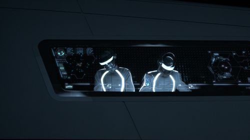 Thomas Bangalter, Guy-Manuel De Homem-Christo, and Daft Punk in TRON: Legacy (2010)