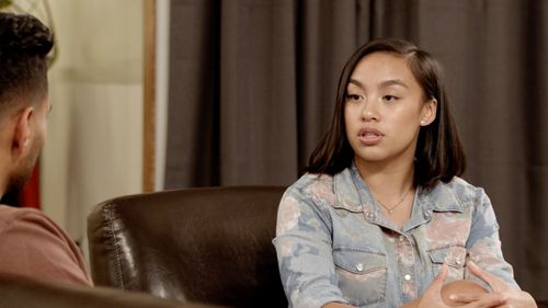 Mandy Asuncion and Jay Shetty in Say It to Your Sister (2020)