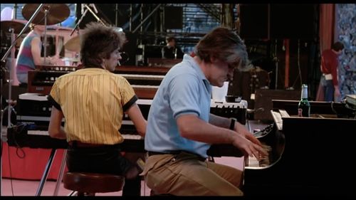 Ian McLagan, Ian Stewart, Charlie Watts, and The Rolling Stones
