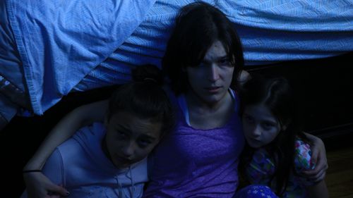 Michelle Lulic, Sami Bray, and Alex Santoleri in Where Demons Dwell: The Girl in the Cornfield 2 (2017)