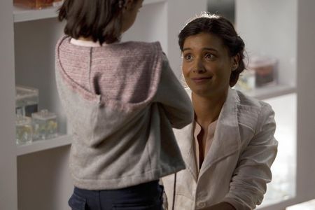 Shelley Conn and Alana Mansour in Terra Nova (2011)