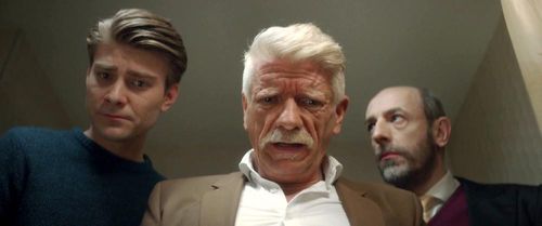 Csongor Kassai, Richard Stanke, and Marek Lambora in Láska hory prenásí (2022)