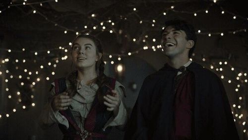 Caitlin Carmichael and Sloane Morgan Siegel in Dwight in Shining Armor: Four Weddings and a Health Code Violation (2020)