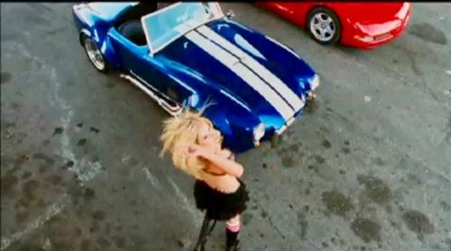 Michelle Lenhardt as the Flag Girl in Redline