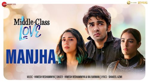 Prit Kamani, Kavya Thapar, and Eisha Singh in Middle Class Love (2022)