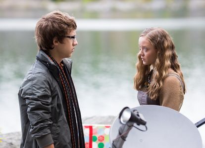 Madeleine Arthur and Nick Purcha in Spooksville (2013)