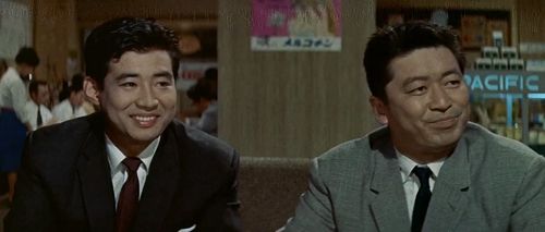 Yû Fujiki and Tadao Takashima in King Kong vs. Godzilla (1963)