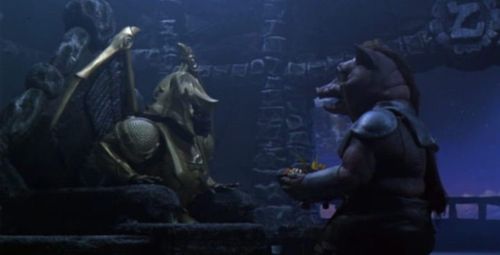 Jean Paul Bell and Kerry Casey in Mighty Morphin Power Rangers (1995)