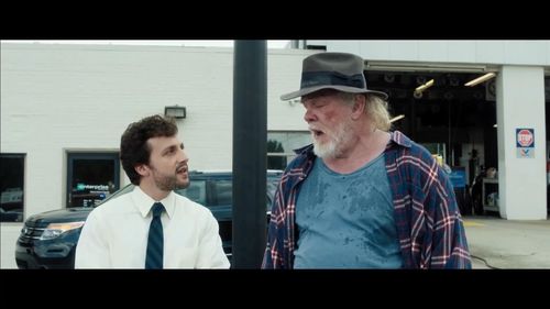 Rowan Bousaid with Nick Nolte in A Walk in the Woods