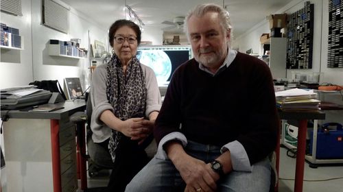 Geoffrey Haines-Stiles and Erna Akuginow