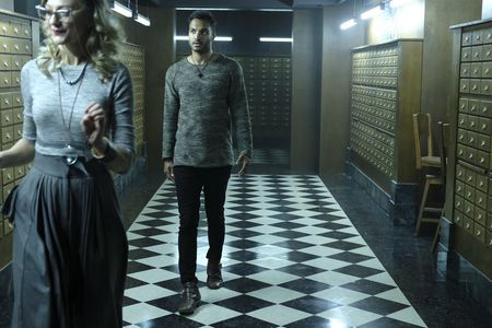 Mageina Tovah and Arjun Gupta in The Magicians (2015)