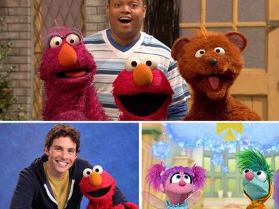 James Marsden and Christopher Knowings in Sesame Street (1969)