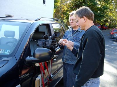 Rich Schutte and Ron Hankison in Trapped (2009)