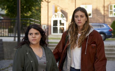 Perry Mattfeld and Brooke Markham in In the Dark (2019)