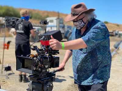 Brad Rushing filming 