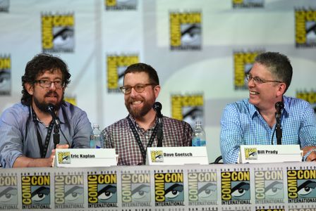 David Goetsch, Eric Kaplan, and Bill Prady at an event for The Big Bang Theory (2007)