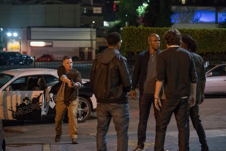 Deji LaRay and Ryan Ahern in Bosch (2014)