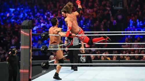 A.J. Styles and Chris Lindsey in WWE Survivor Series (2019)