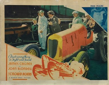 Fred Frame, Eric Linden, and Frank McHugh in The Crowd Roars (1932)