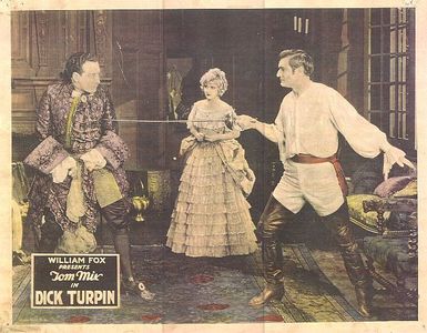 Philo McCullough, Tom Mix, and Kathleen Myers in Dick Turpin (1925)