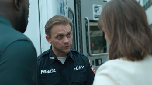 Katja Herbers, Mike Colter, and Matt Deangelis in Evil: 177 Minutes (2019)