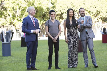 Tim Gunn, Nick Verreos, Anya Ayoung-Chee, and Mondo Guerra in Under the Gunn (2014)