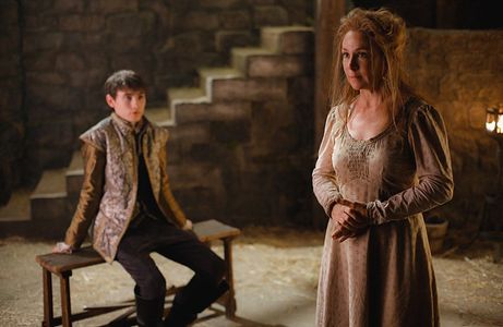 Megan Follows and Spencer Macpherson in Reign (2013)