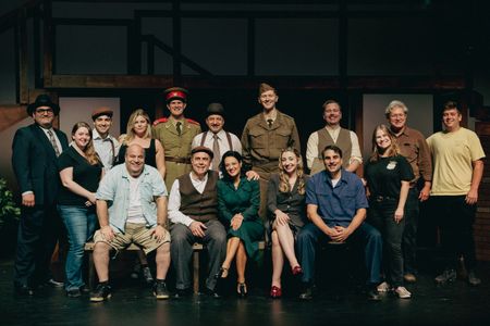 Cast and crew of Vittorio Rossi’s “Paradise by the River” at the Leonardo Da Vince Centre on September of 2022