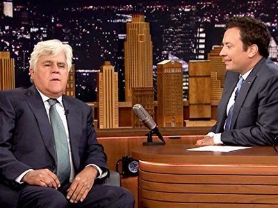 Jay Leno and Jimmy Fallon in The Tonight Show Starring Jimmy Fallon (2014)
