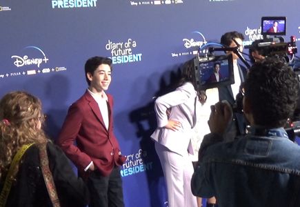 Sean Philip Glasgow at the premiere of Diary Of A Future President
