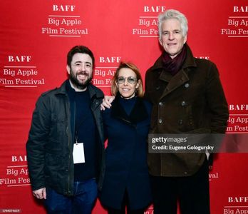 Alyssa Rallo Bennett with the producer and director of I AM WHAT YOU IMAGINE, Adam Rackoff and Matthew Modine, which pre