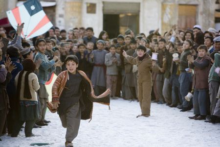 Zekeria Ebrahimi and Ahmad Khan Mahmoodzada in The Kite Runner (2007)