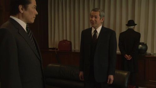 Takeshi Kaga and Takeo Nakahara in Death Note (2006)