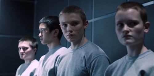 Jessica Arden Napier, Morgan Gao, Tristan Spohn, and Sparrow Nicole in Stranger Things: Chapter Seven: The Massacre at H