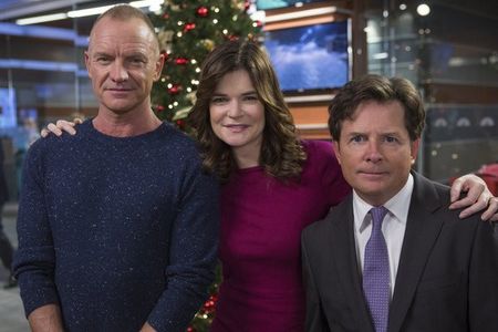 Michael J. Fox, Sting, and Betsy Brandt in The Michael J. Fox Show (2013)