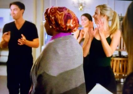 Michelle Lenhardt in Glee “Swan Song”
