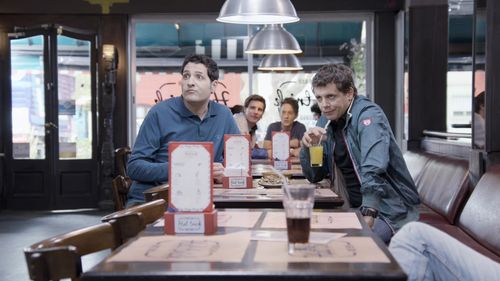 Berta Muñiz and Santiago Stieben in Once (2017)