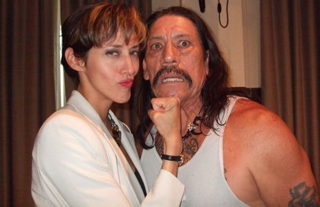 W/ Danny Trejo on Machete Kills film set