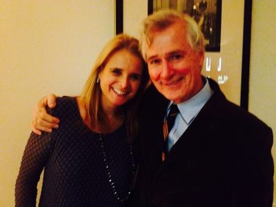 Maria Deasy with John Patrick Shanley