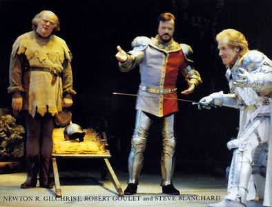 Steve Blanchard, Robert Goulet, and Newton Gilchrist