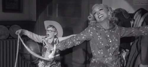 Jane Krakowski and Andy Walken in A Christmas Story Live! (2017)